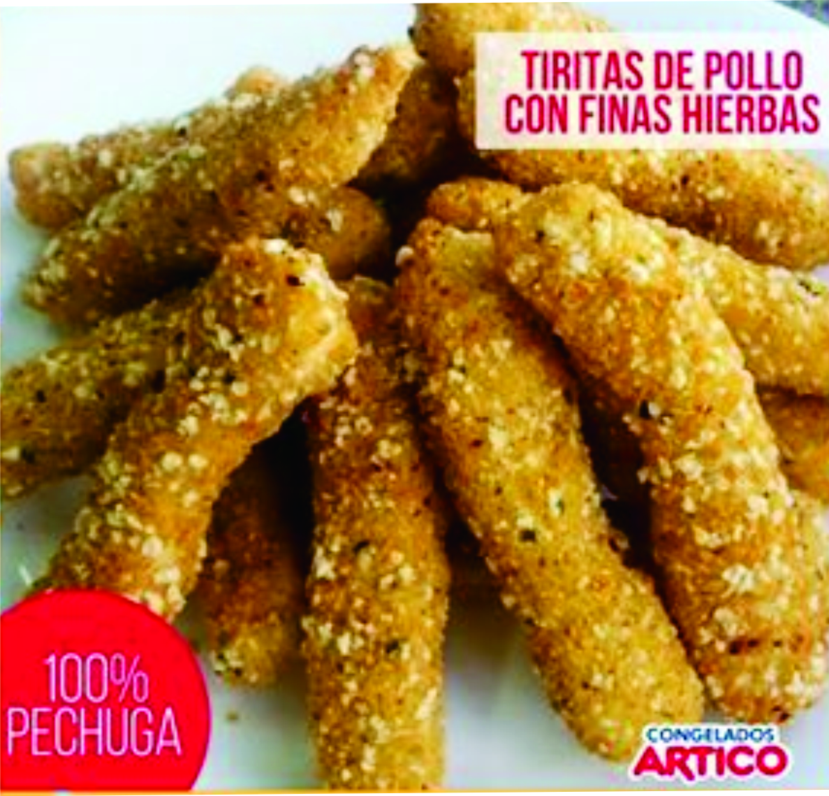 Tiritas de Pollo a las finas hierbas