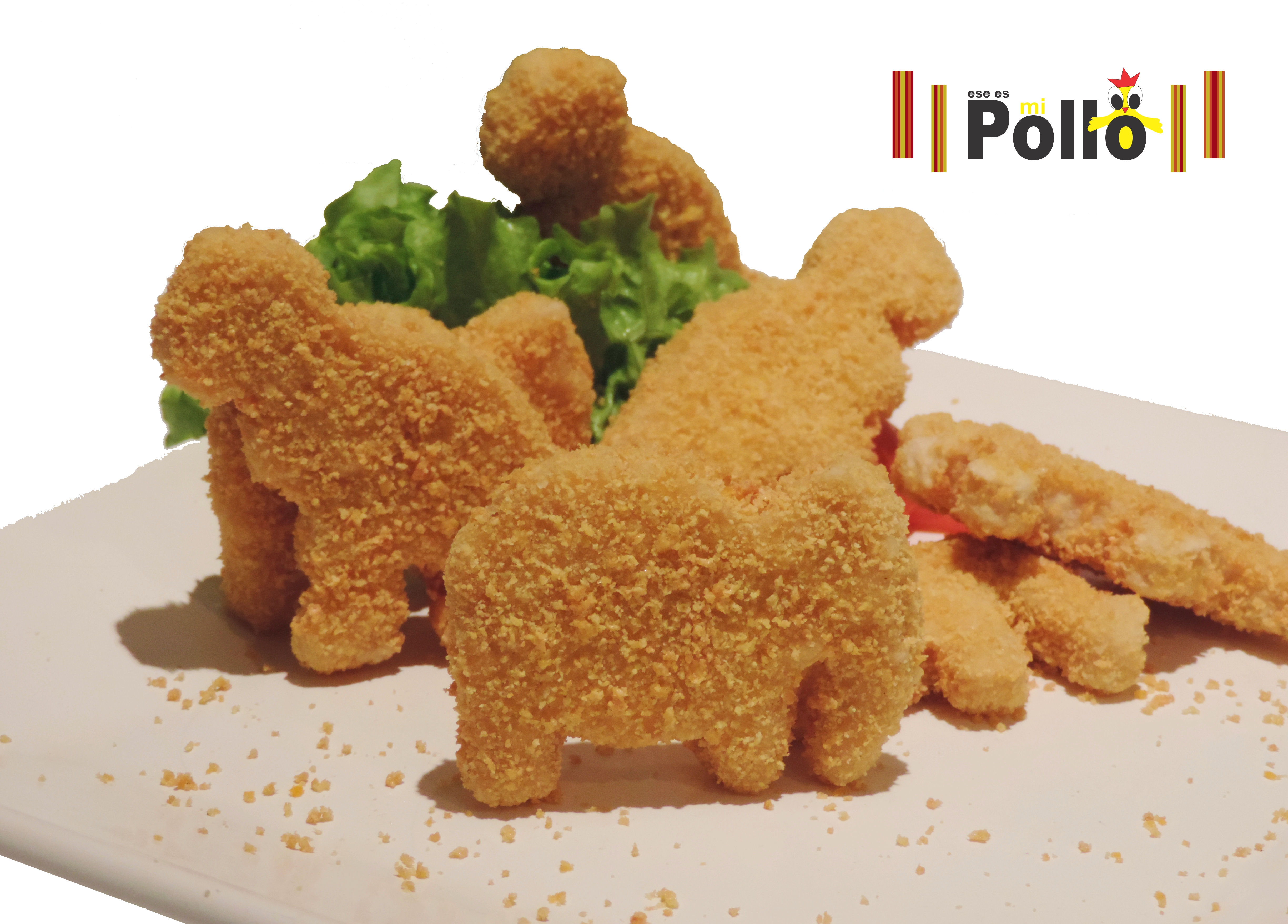 Ricosaurios de pollo